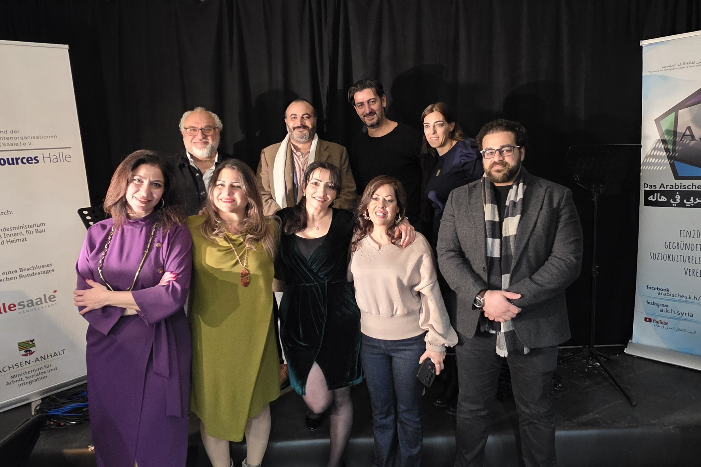 بدعوة من البيت الثقافي العربي مركز القلم السوري يشارك في ملتقى ثقافي بمدينة هاله زاله الألمانية