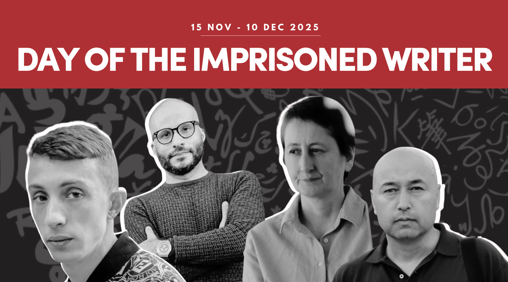أطلقوا سراحهم جميعاً: يوم الكاتب السجين 2025